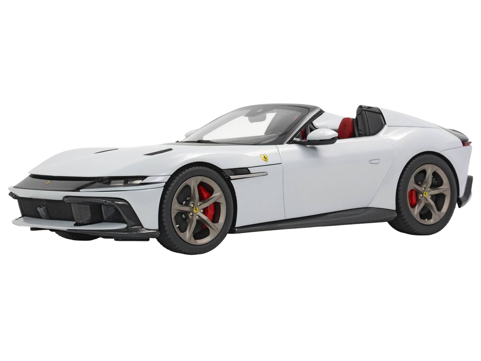 Alt View 1. BBR - Ferrari 12Cilindri Spider Bianco Artico (Artic White) Limited Edition to 40 pieces Worldwide 1/18 Model Car by BBR.