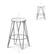 Alt View 16. Simpli Home - Simeon 30 inch Metal Bar Stool with Wood Seat - Natural / Black.
