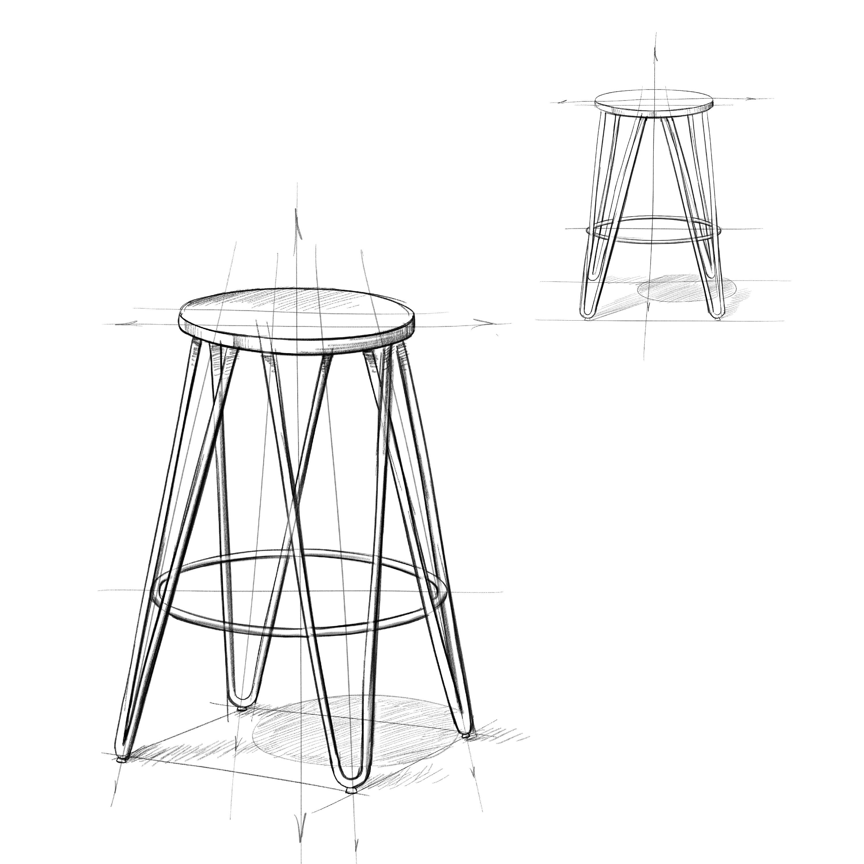Alt View 16. Simpli Home - Simeon 30 inch Metal Bar Stool with Wood Seat - Natural / Black.