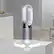 Alt View 11. Dyson - HP04 Pure Hot + Cool Smart Tower Air Purifier, Heater and Fan - White/Silver.
