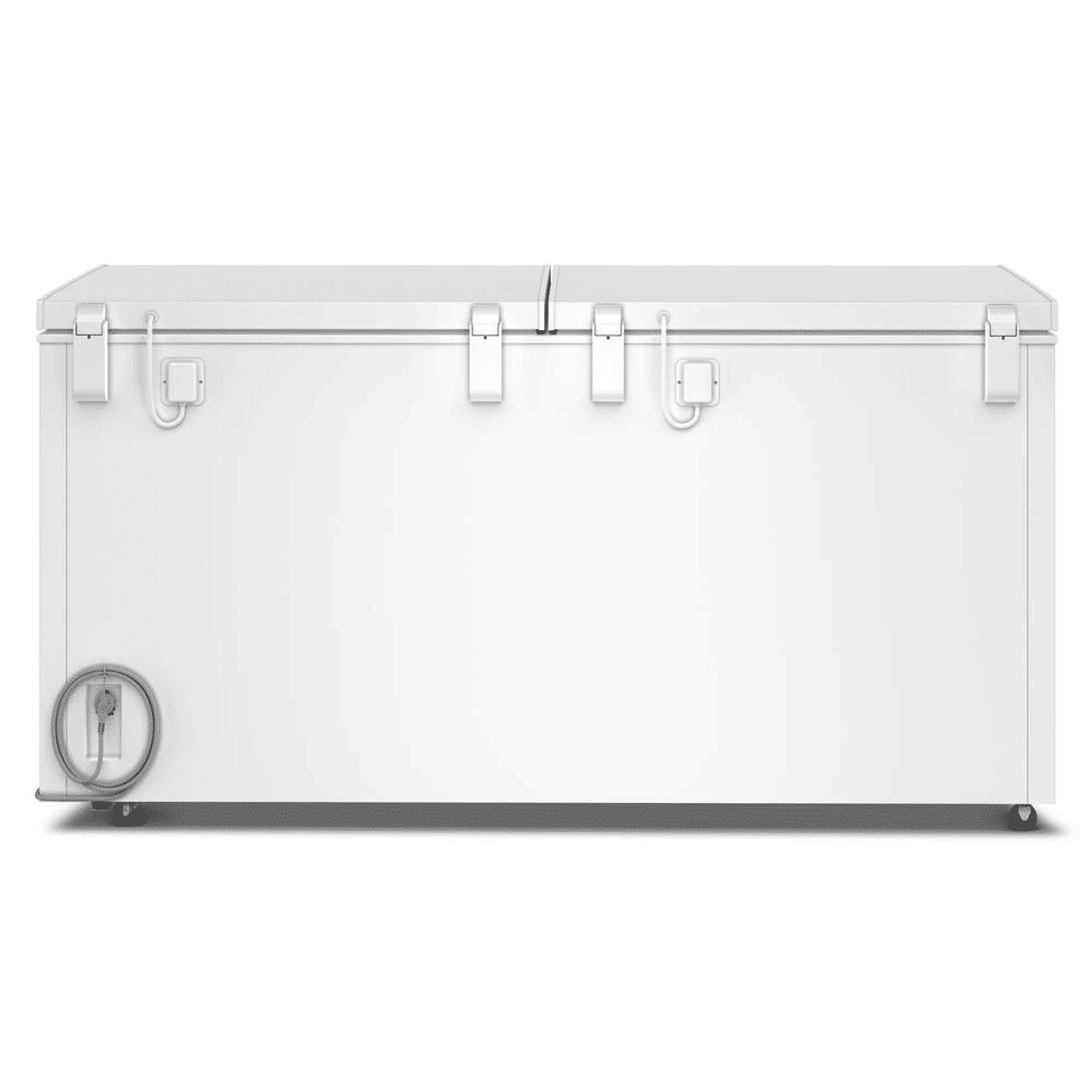 Back. Whirlpool - Whirlpool 19 cu. ft. Convertible Freezer-to-Fridge Chest Freezer with 4 Storage Baskets - White.