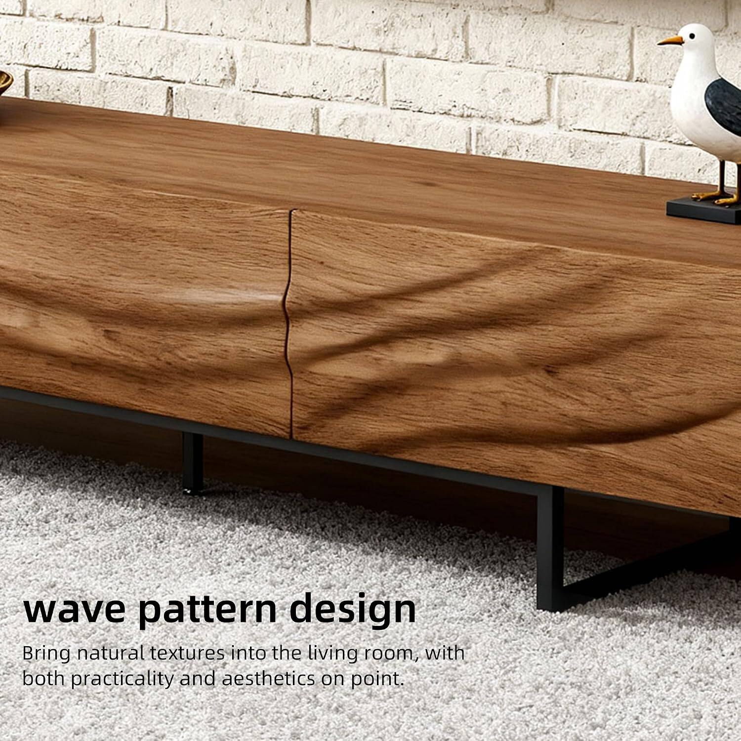 wave pattern design  
Bring natural textures into the living room, with both practicality and aesthetics on point.