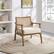 Alt View 12. OSP Home Furnishings - Alaina Cane Back Arm Chair - Linen.
