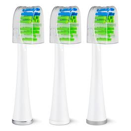 Waterpik - Genuine Sensonic Replacement Contour Toothbrush Heads - White