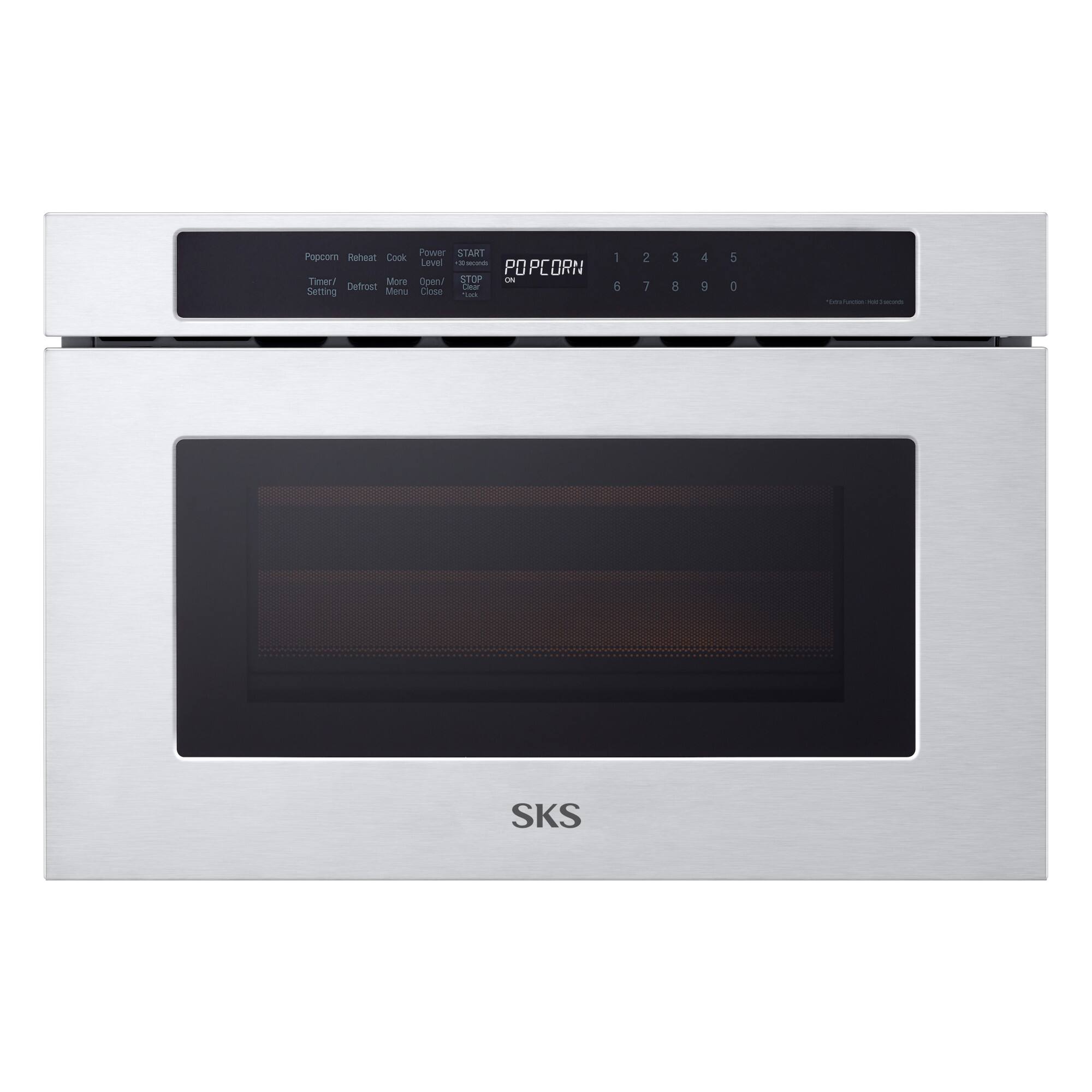Power START Popcorn Reheat Cook 12345 1 Level XXXXXX POPCORN Timer/ More Open/ STOP ON Defrost Dear 67890 Setting Menu Close 1.50k

"Sandwickets.com
SKS