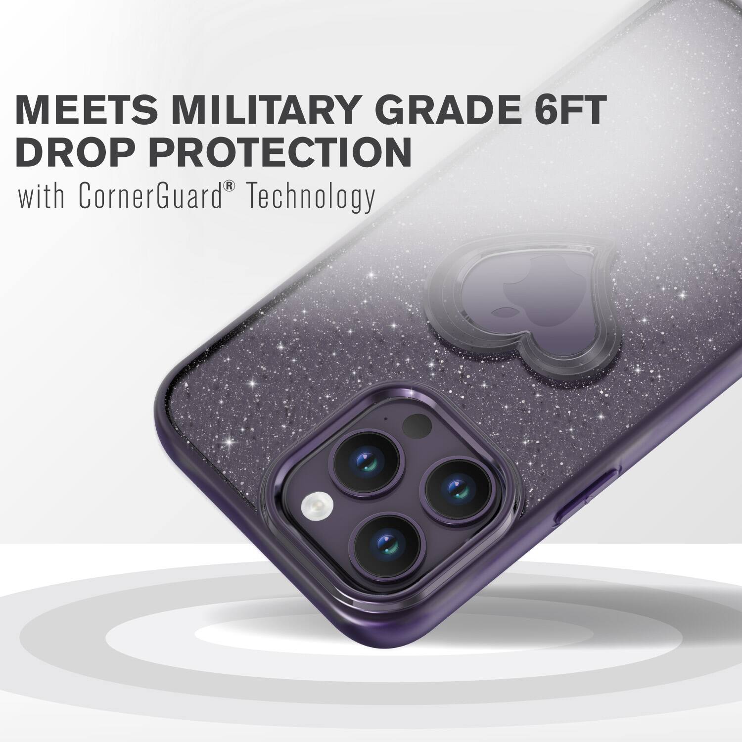 MEETS MILITARY GRADE 6FT DROP PROTECTION with CornerGuard® Technology