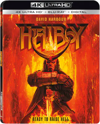 Front. Hellboy - 4K Blu-Ray.