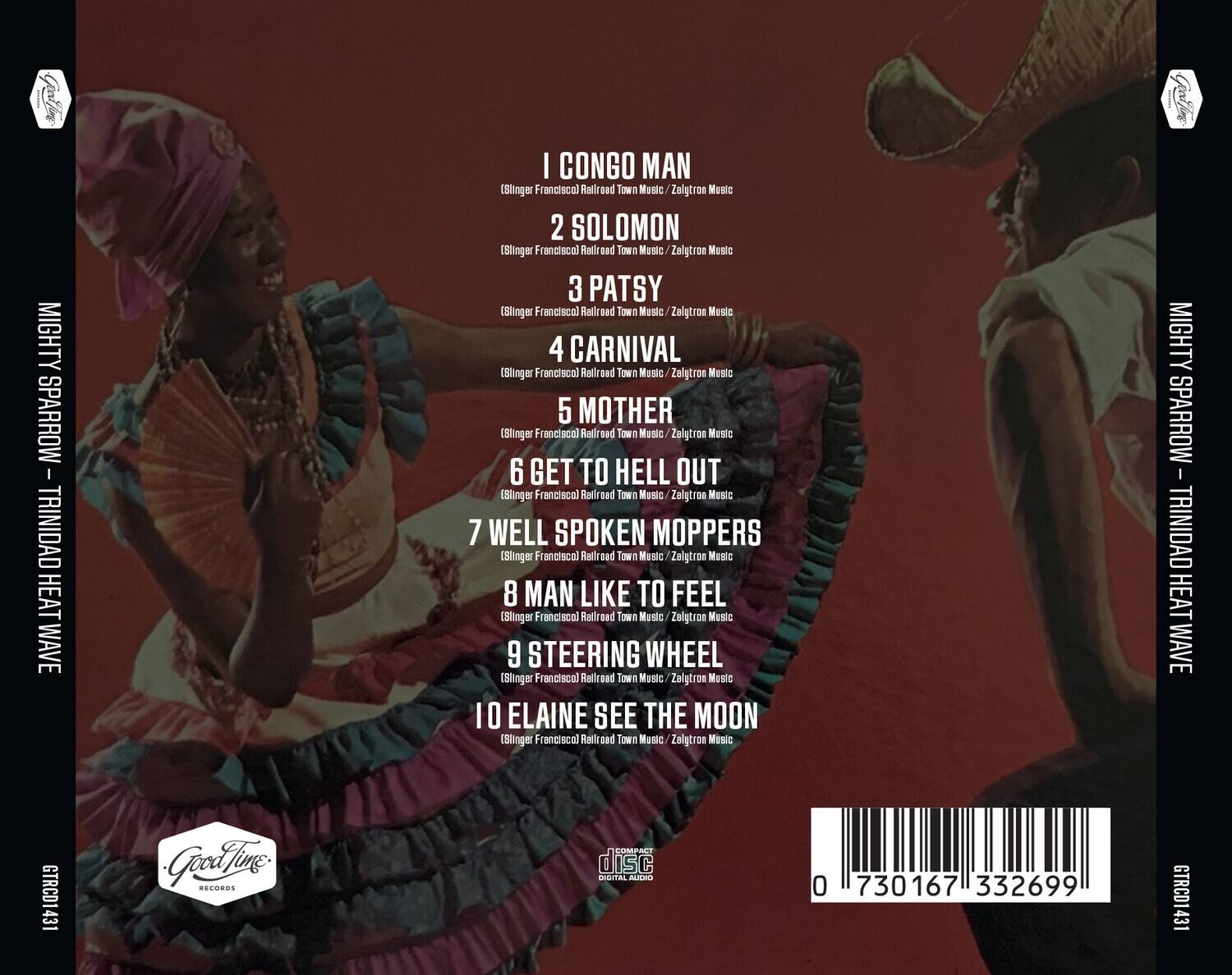 洋楽 MIGHTY SPARROW / TRINIDAD HEAT WAVE Trinidad Heat Wave: Mighty Sparrow: Amazon.ca: Music