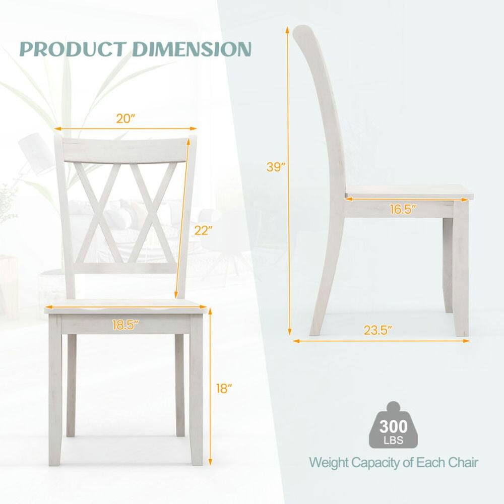 PRODUCT DIMENSION  
20" x 39" x 16.5" x 22" x 18.5" x 23.5" x 18"  
300 LBS Weight Capacity of Each Chair