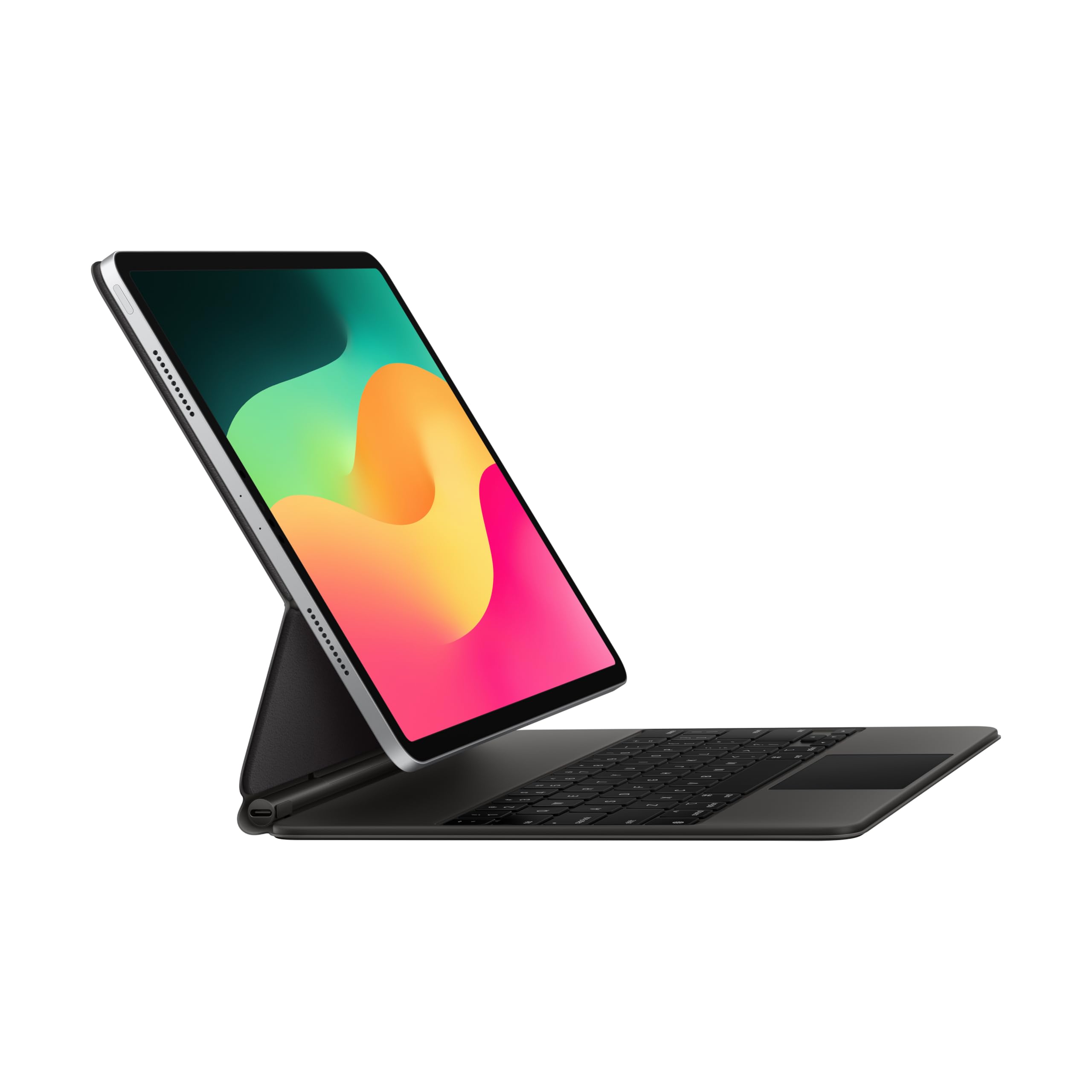Alt View 4. Apple - Apple Magic Keyboard iPad Pro 12.9 3rd-6th Air M2 Spanish LA Black - Black.