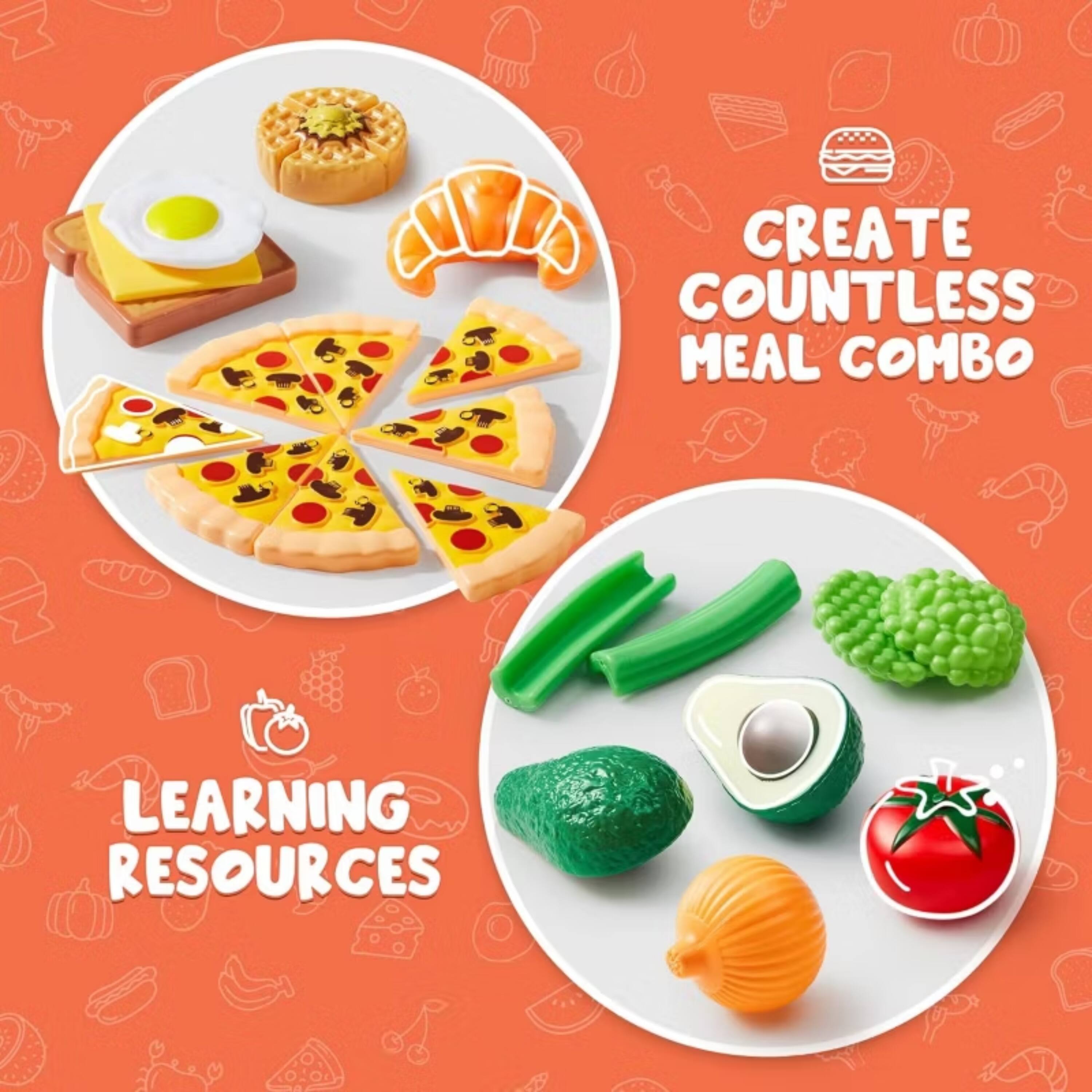 CREATE COUNTLESS MEAL COMBO  
LEARNING RESOURCES