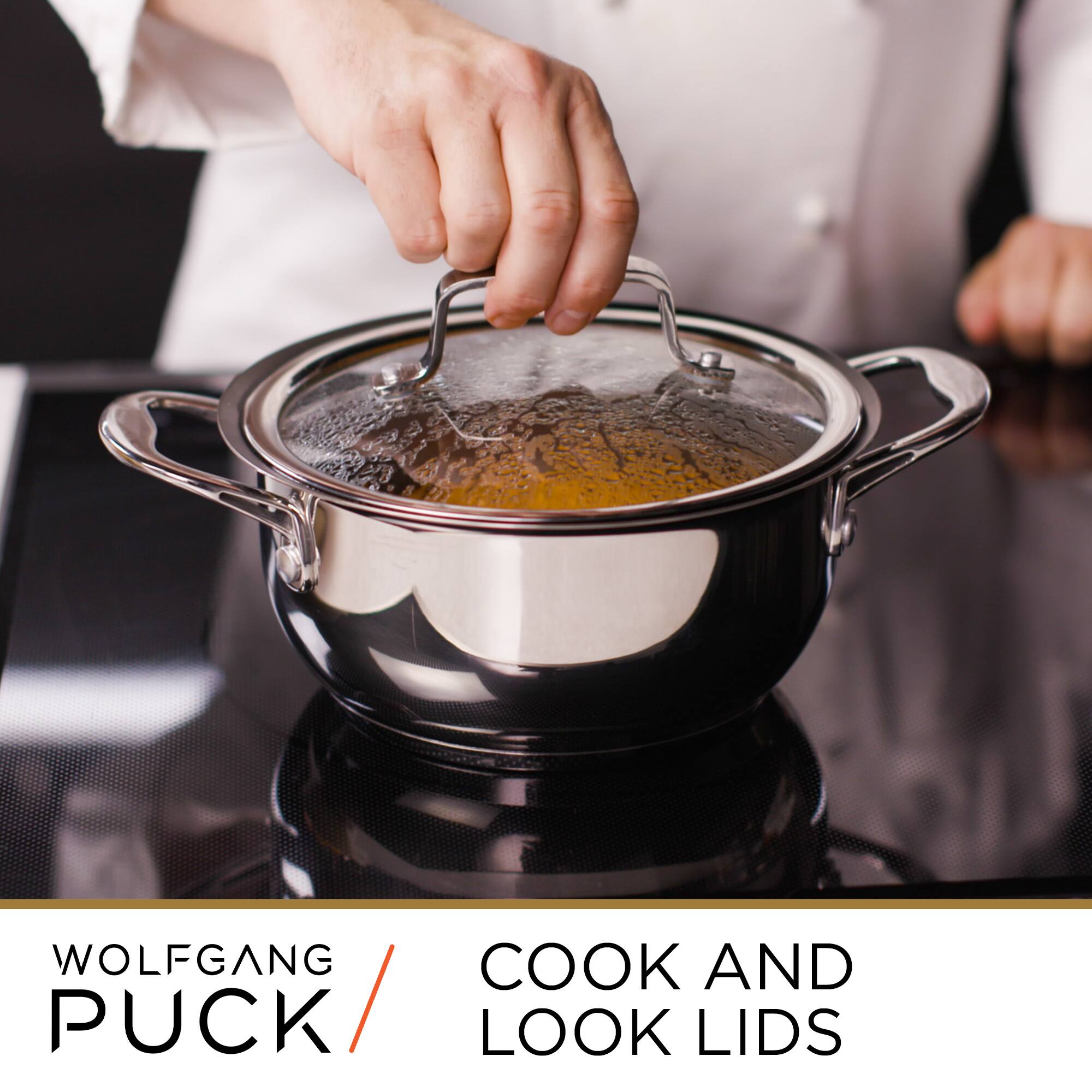 WOLFGANG PUCK / COOK AND LOOK LIDS