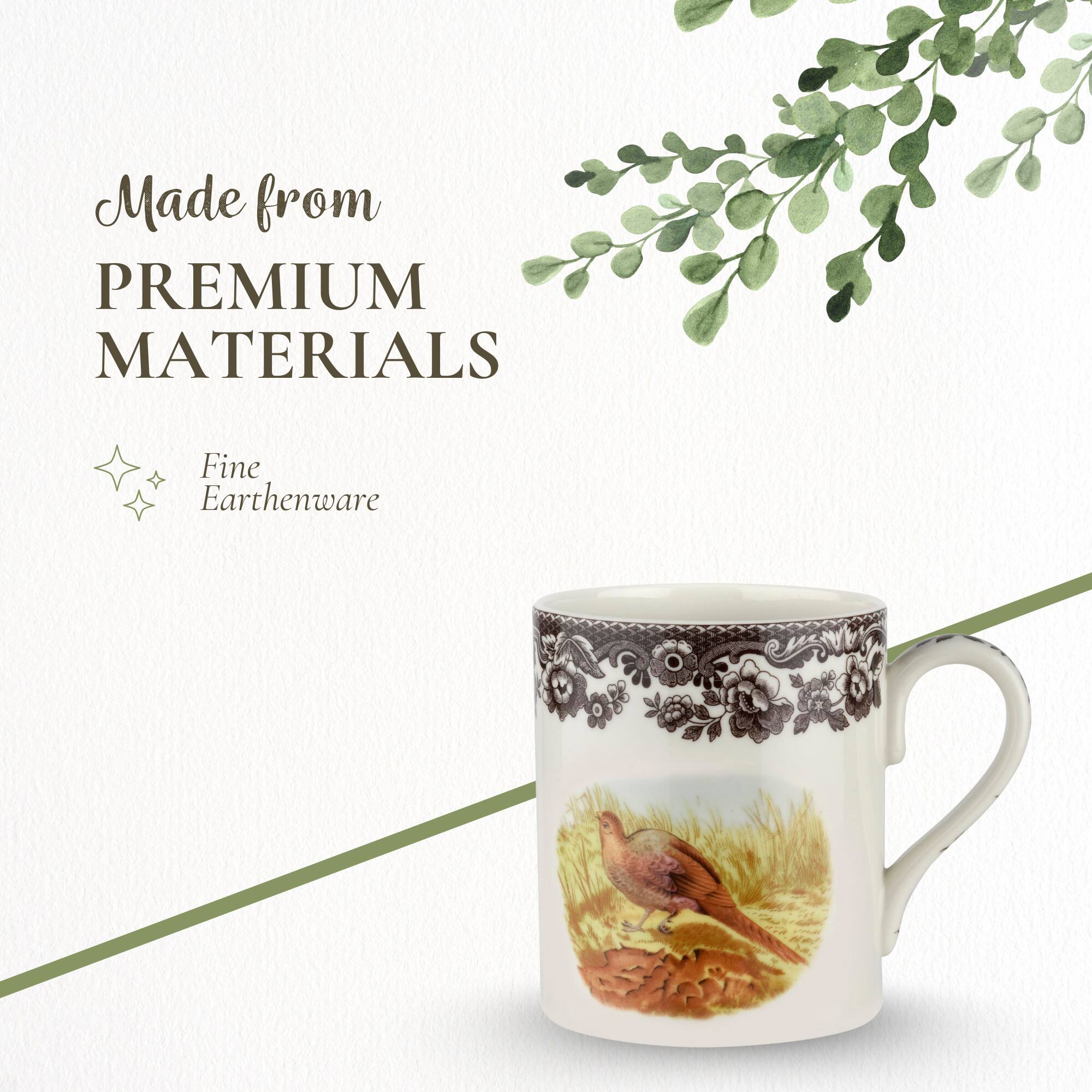 Made from PREMIUM MATERIALS  
Fine Earthenware