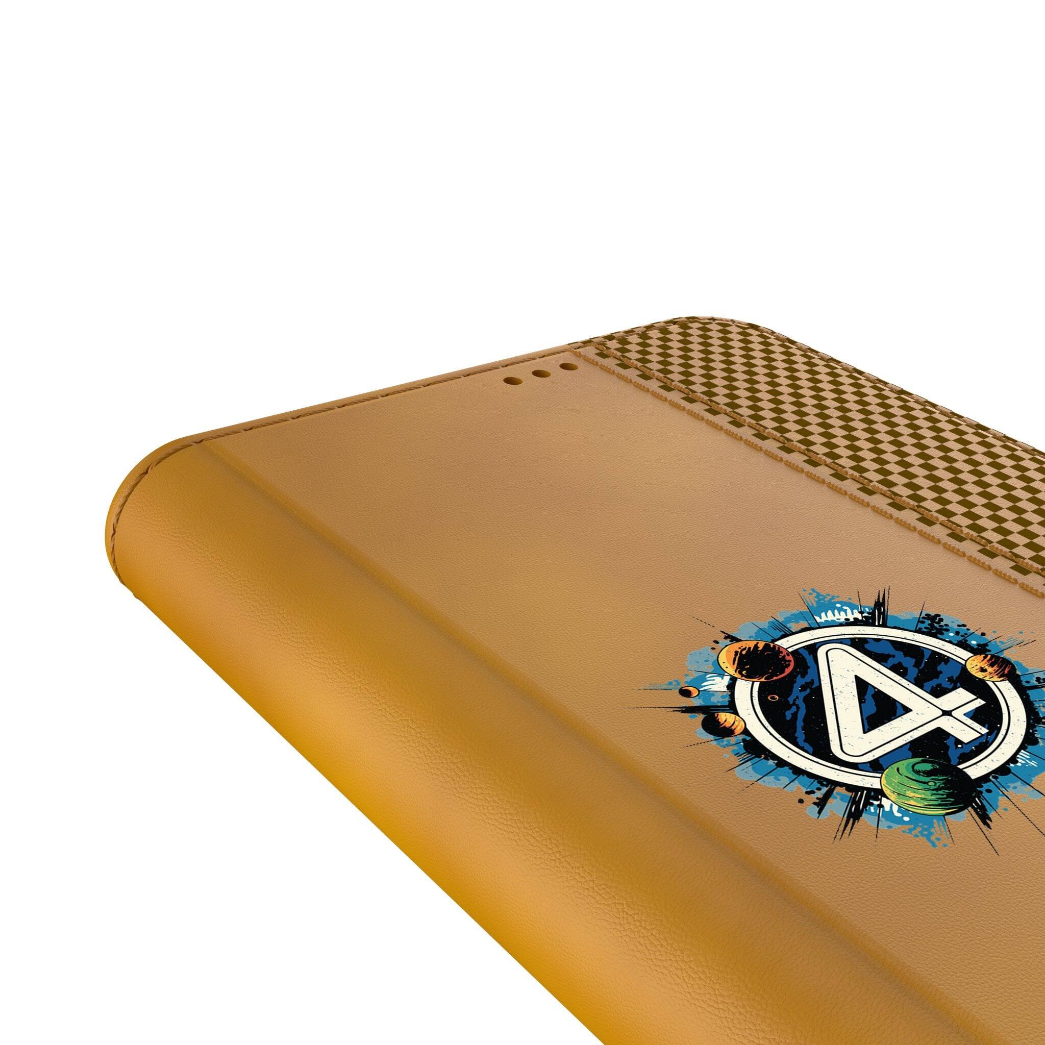 Alt View 1. Keyscaper - Marvel Badge Folio Phone Case - Samsung Galaxy S25 Ultra - Fantastic Four 2.
