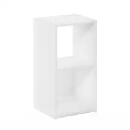 Furinno - Pelli Cubic Storage Cabinet, 2x1 - White