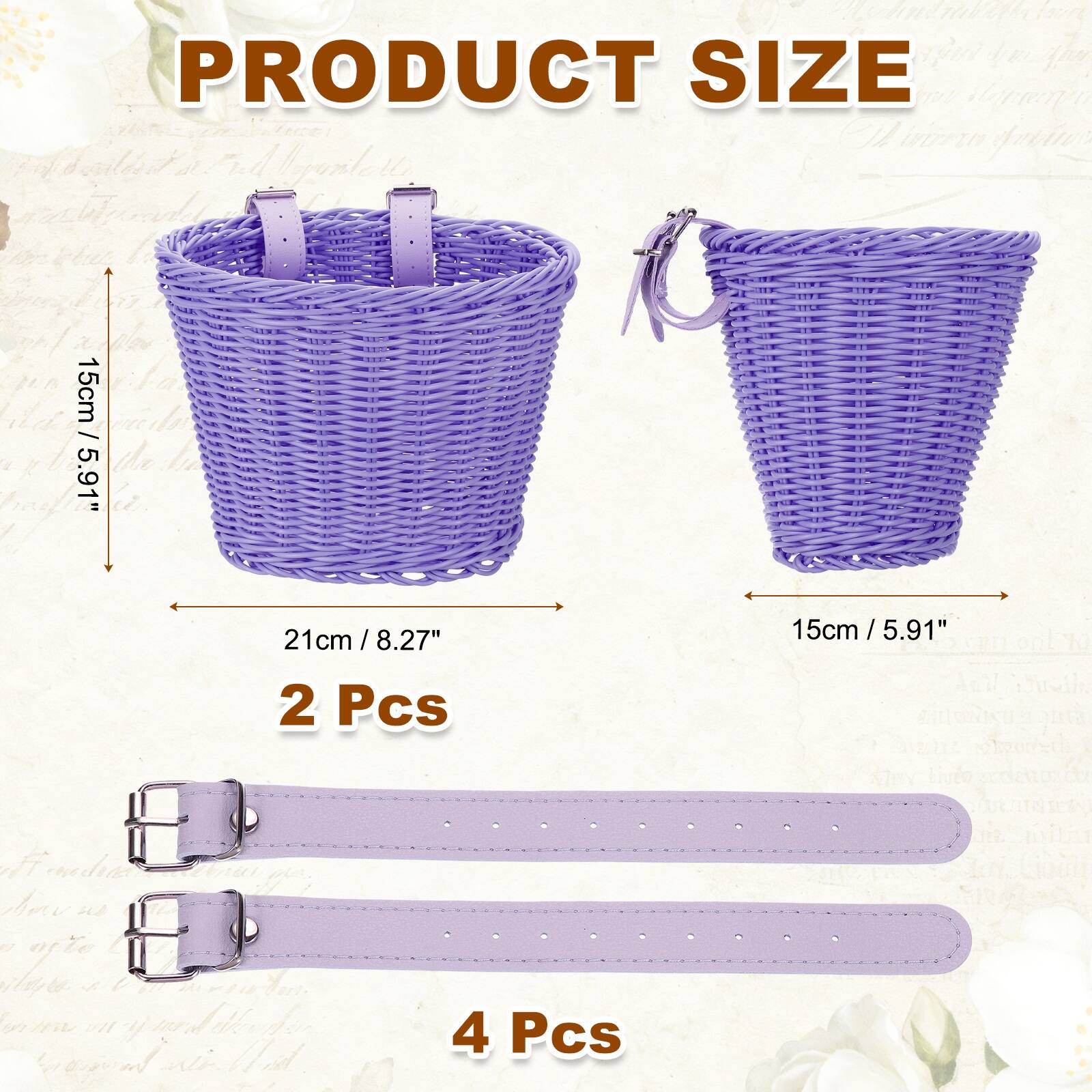 PRODUCT SIZE

15cm / 5.91"  
21cm / 8.27"  
2 Pcs  

15cm / 5.91"  
4 Pcs