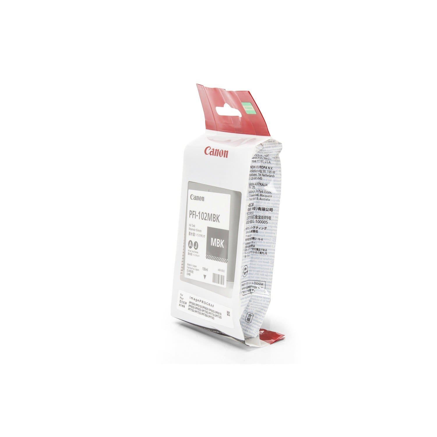 Canon - 0894B001 - PFI-102MBK Matt Black Ink Tank