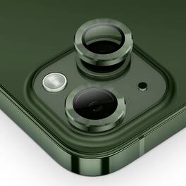 Premium Entronix Camera Lens Protector for iPhone 14/14 Plus - Durable Metal Design - Green