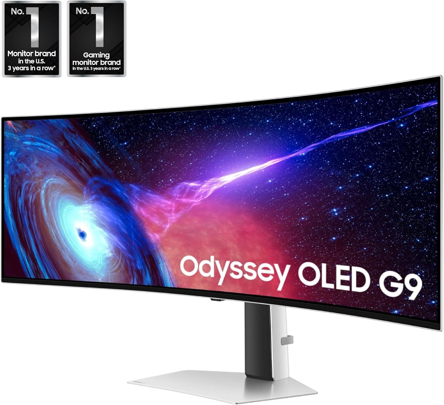 No. 1 Monitor brand in the U.S. 3 years in a row  
No. 1 Gaming monitor brand in the U.S. 3 years in a row  

Odyssey OLED G9