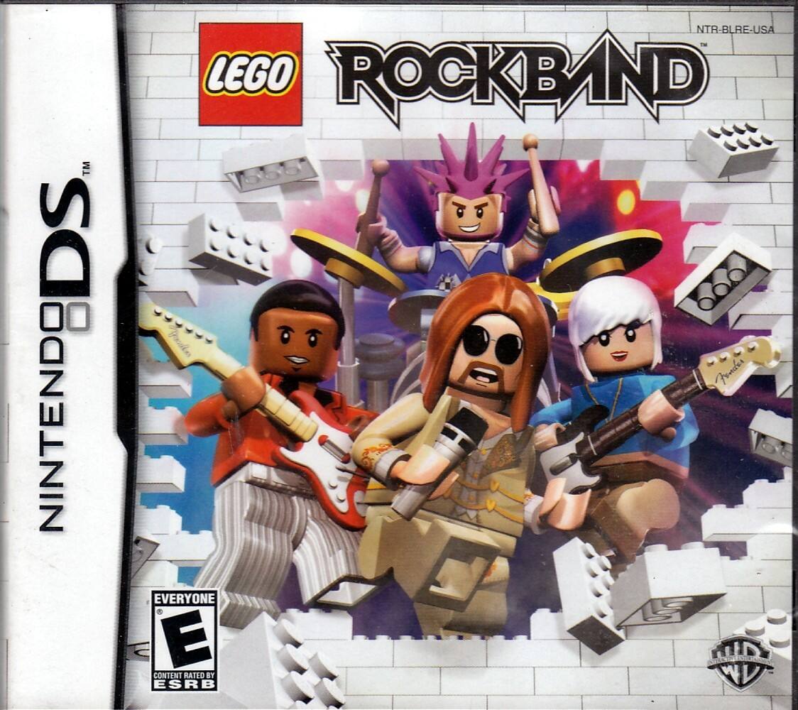 NINTENDO DS  
LEGO ROCKBAND  
NTR-BLRE-USA  
EVERYONE E  
CONTENT RATED BY ESRB - E10+ (Everyone 10+)