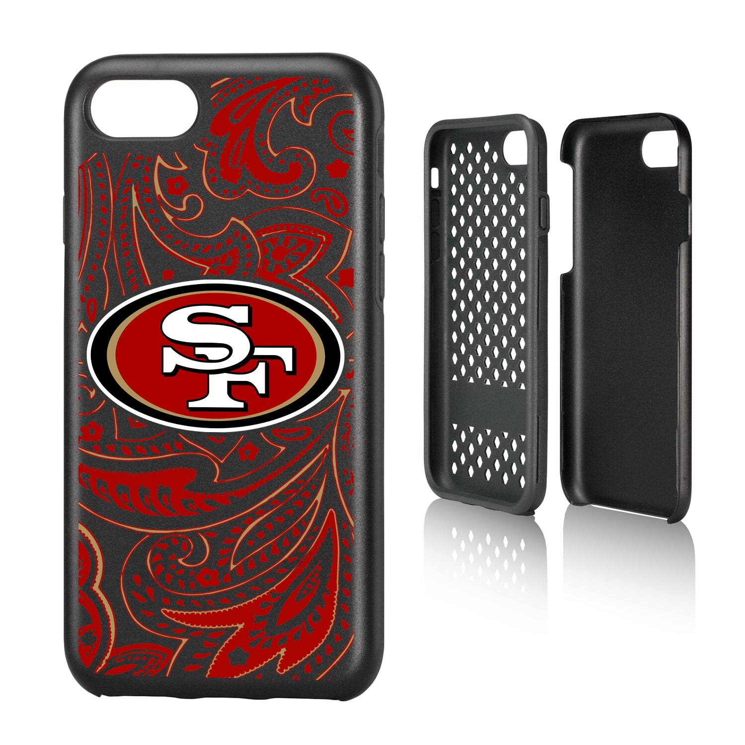 Alt View 3. Keyscaper - San Francisco 49ers iPhone Rugged Paisley Design Case - 13 - Multicolor.