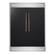 Front. Forno Appliances - 60 in. Wide Maderno 27.2 Cu. Ft. Built-In Side-by-Side Convertible Refrigerator/Freezer with Decorative Grill - Black.