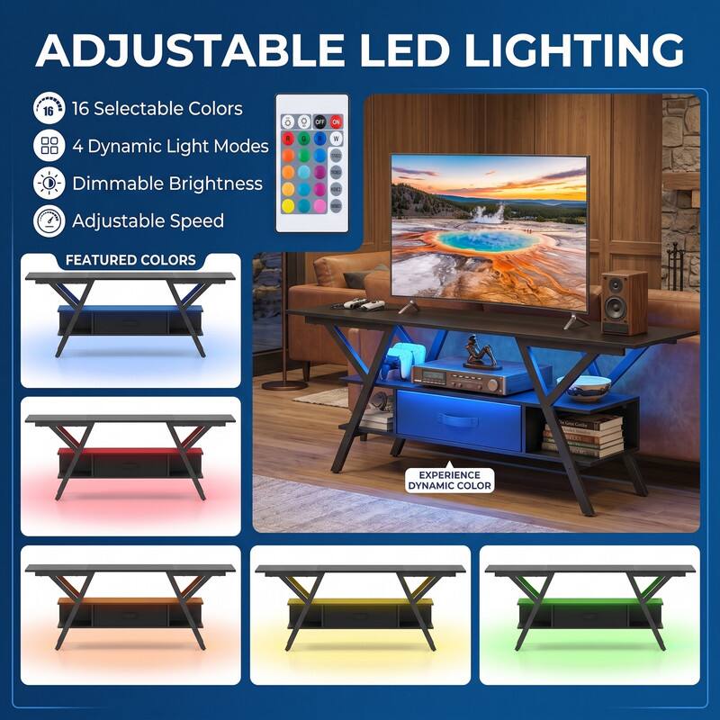 ADJUSTABLE LED LIGHTING

- 16 Selectable Colors
- 4 Dynamic Light Modes
- Dimmable Brightness
- Adjustable Speed

FEATURED COLORS

EXPERIENCE DYNAMIC COLOR