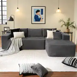 Grey(Corduroy, Right Facing)