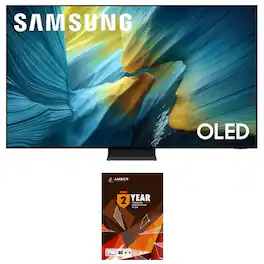 Samsung - QN55S95FDFXZA 55 Inch S95FD OLED 4K Glare Free TV with 2 Year Amber Protection Plan (2025)