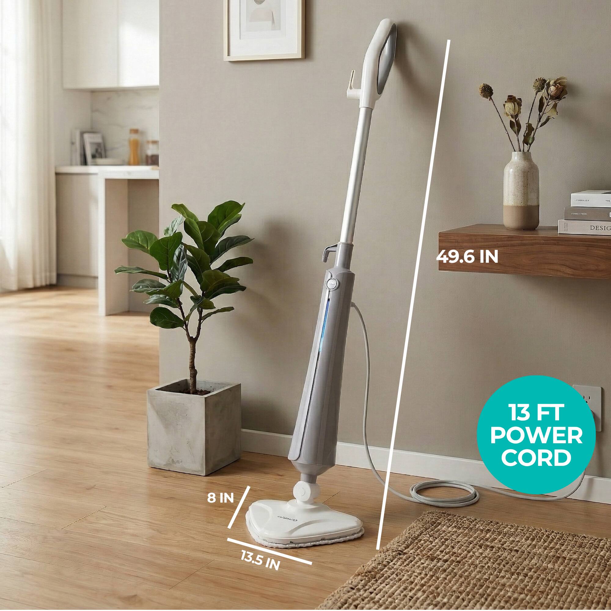 - DESIC
- 49.6 IN
- 8 IN / 13.5 IN
- 13 FT POWER CORD