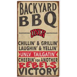 Jardine - UNLV Rebels 11'' x 20'' BBQ Indoor/Outdoor Sign - Brown