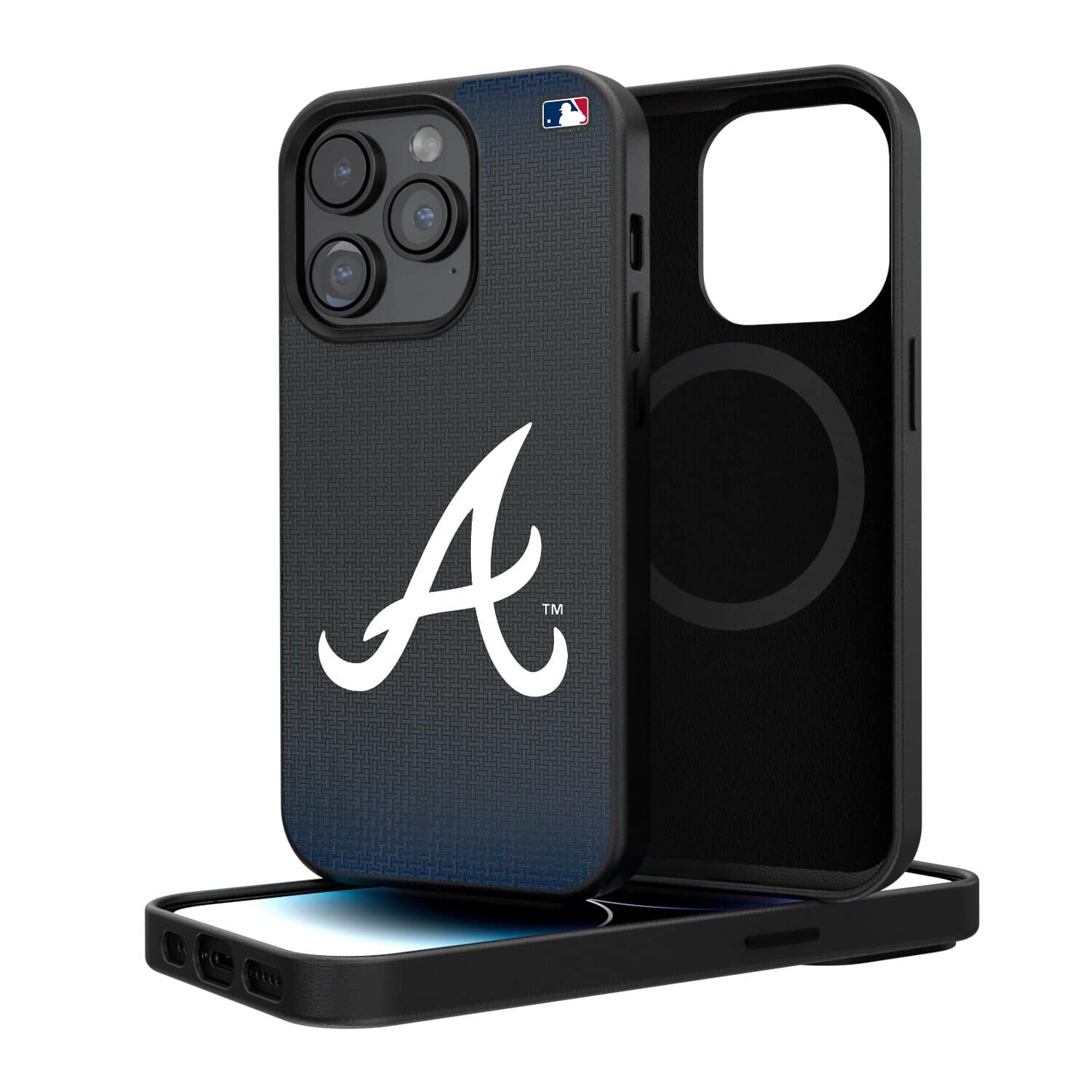 Keyscaper - MLB - Atlanta Braves Linen Logo iPhone Magnetic Bump Case - 15 - Black price history on PriceWatchPro