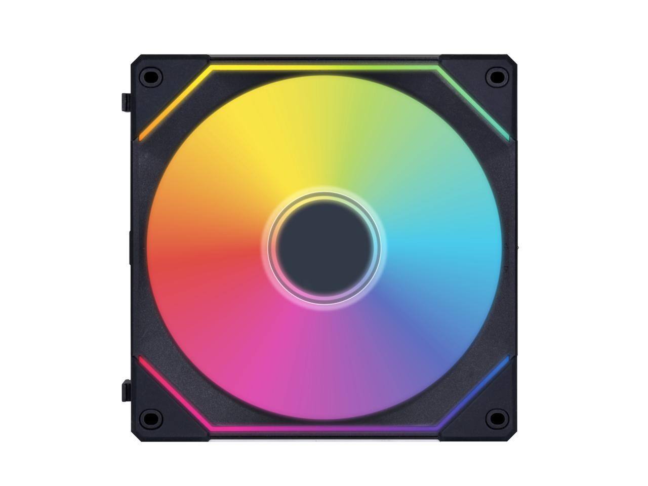 Left. Lian Li - UNI FAN SL-INFINITY 140mm Fan - Black.