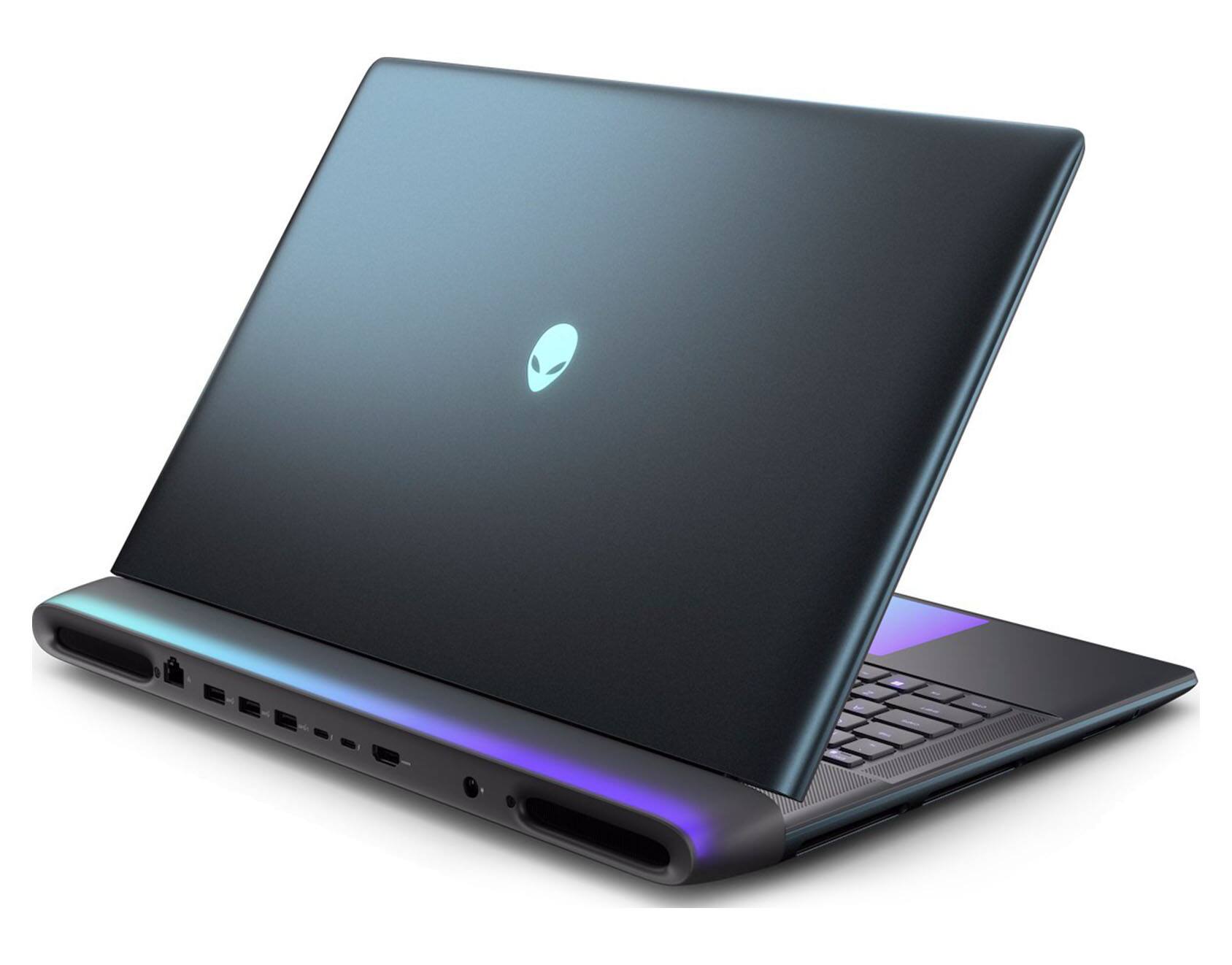 Alt View 7. Alienware - Alienware 18 Area-51 AA18250 Laptop 18 WQXGA (Intel Ultra 9- 275HX, 64GB DDR5, 2TB PCIe SSD, Win 11 Pro) w/USB Hub - Liquid Teal.