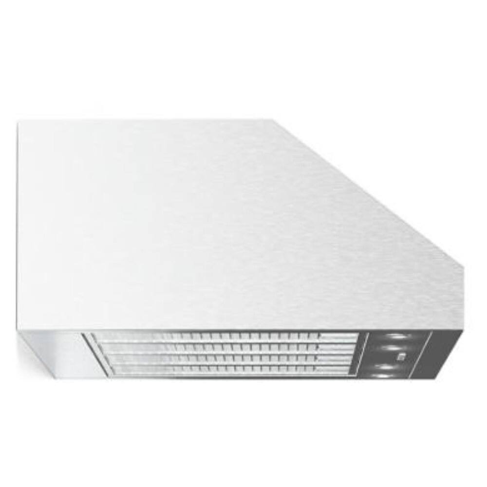 Alt View 2. Verona - Verona 48 inch Designer Low Profile Under Cabinet Range Hood with 1200 CFM (Stainless Steel) - Stainless Steel.