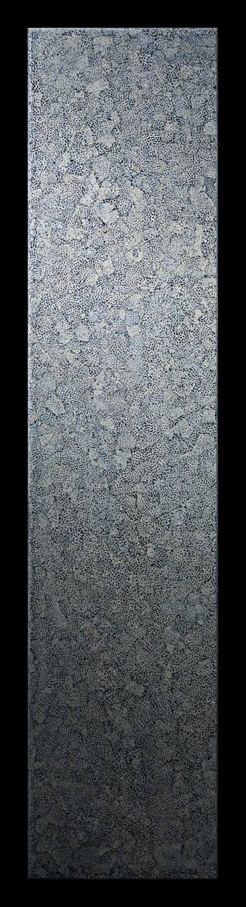 Alt View 1. JennAir - 18" Elements Collection Custom Column Panel - Eggshell Snakeskin Sapphire.