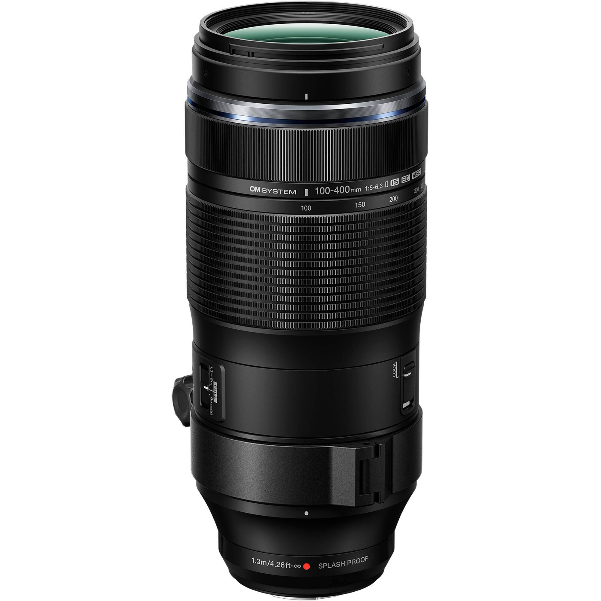 OM SYSTEM 100-400mm f/4-6.3 IS II  
1.3m/4.26ft - 00  
SPLASH PROOF
