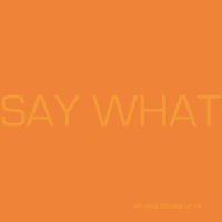 Say What [LP] - VINYL - Front_Zoom