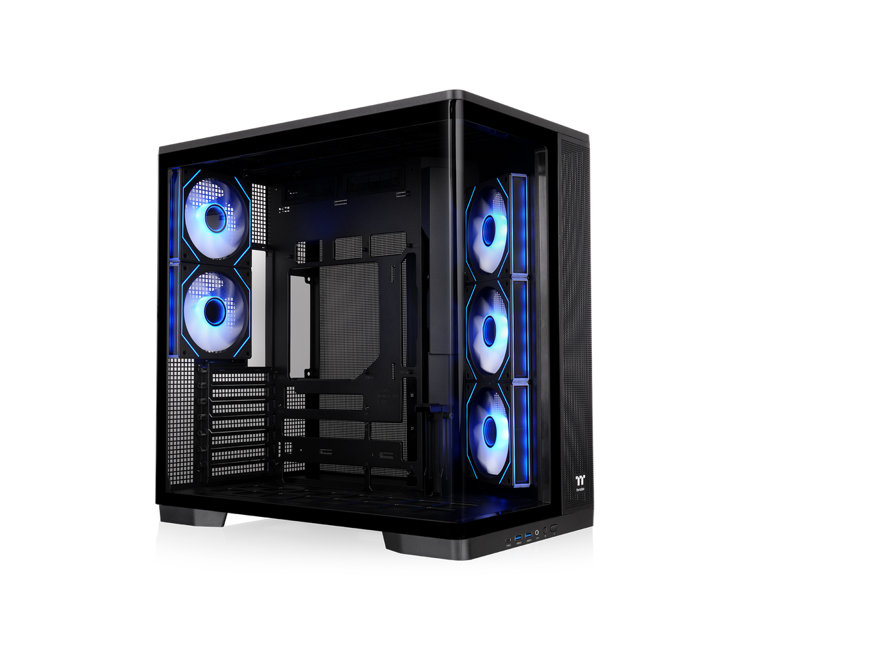 Thermaltake Arcus 380 TG ARGB Mid Tower, 4mm Tempered Glass, 5x ARGB ...