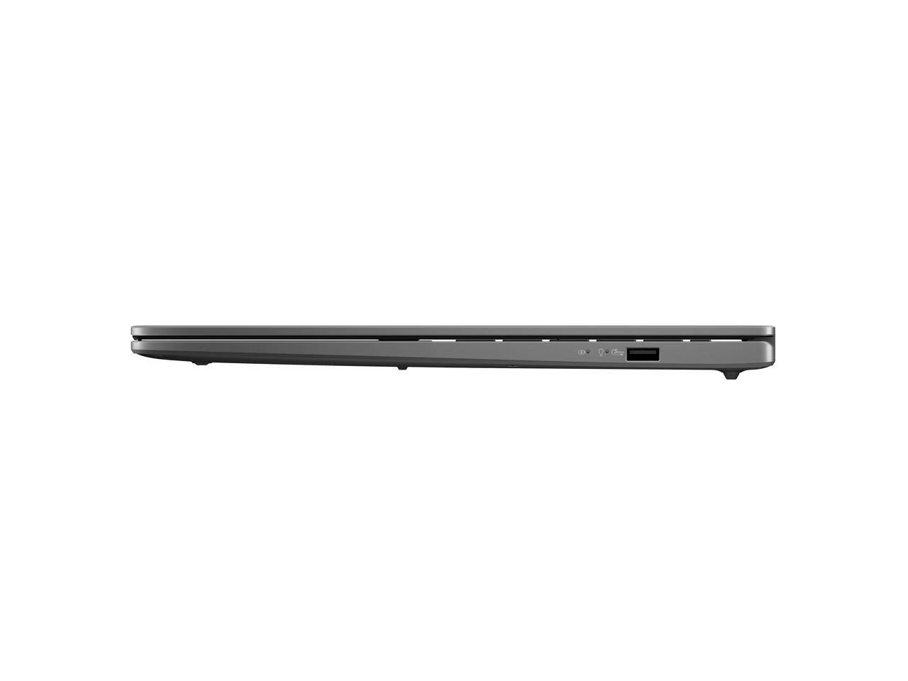 Alt View 6. ASUS - ASUS VivoBook S16 16.0" AMD Ryzen AI 9 465 16GB DDR5 Memory 1TB PCIE G4 SSD SSD Windows 11 Home M3607GA-NS96T - Matte Gray.