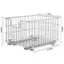 The text on the image reads: "13 in. 10.75 9.25 in. 17.75." This information is likely related to the dimensions of the metal cage or crate.