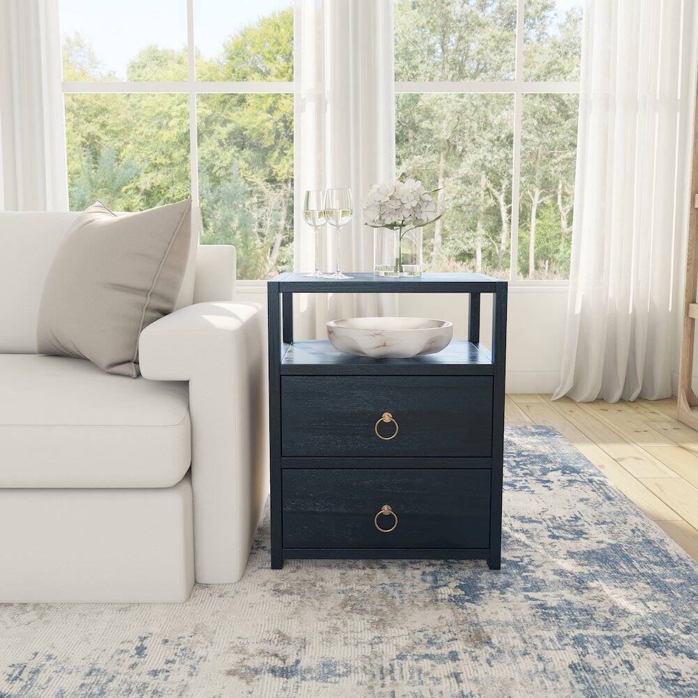 Alt View 7. Butler Specialty - Lark Nightstand - Navy Blue.
