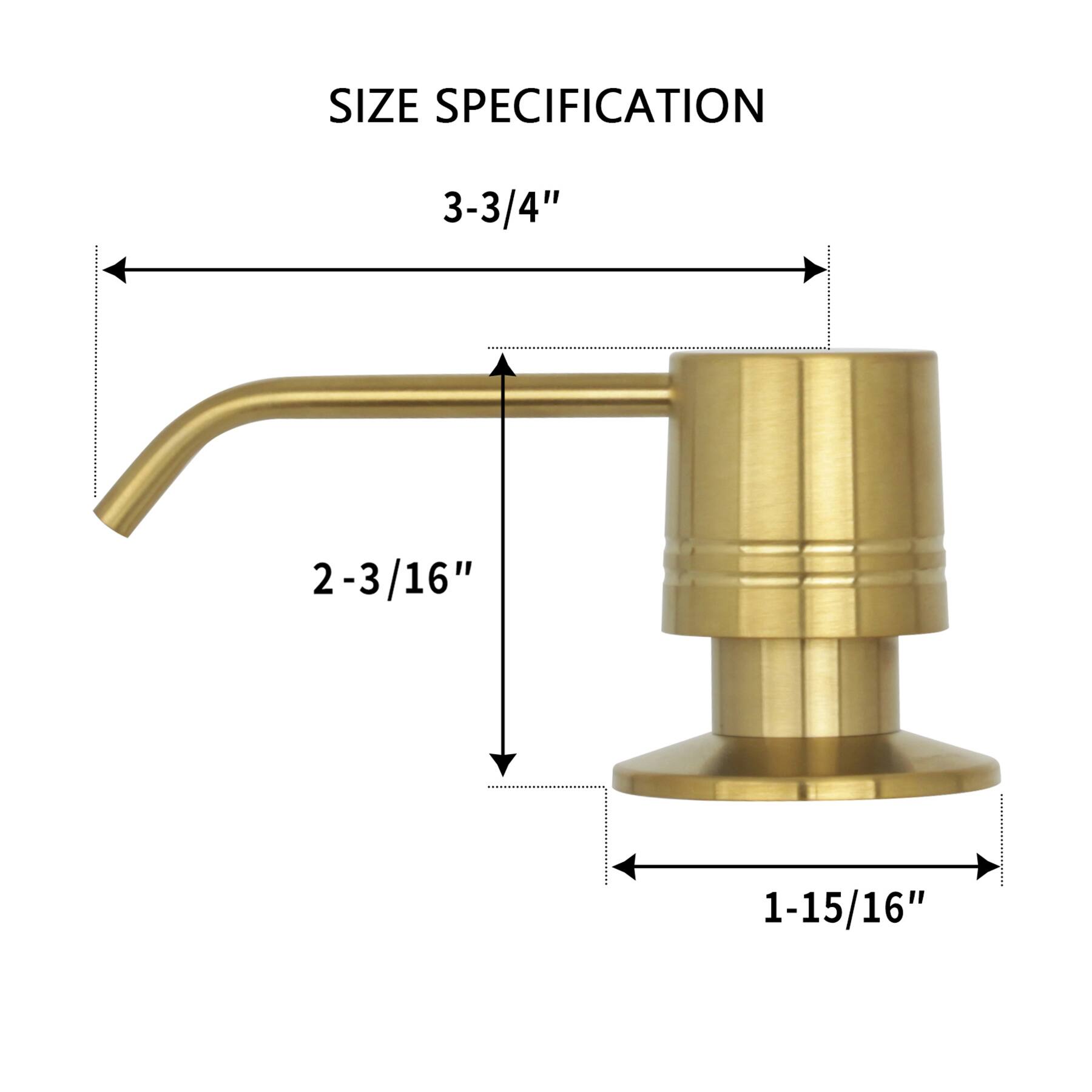 SIZE SPECIFICATION  
3-3/4"  
2-3/16"  
1-15/16"