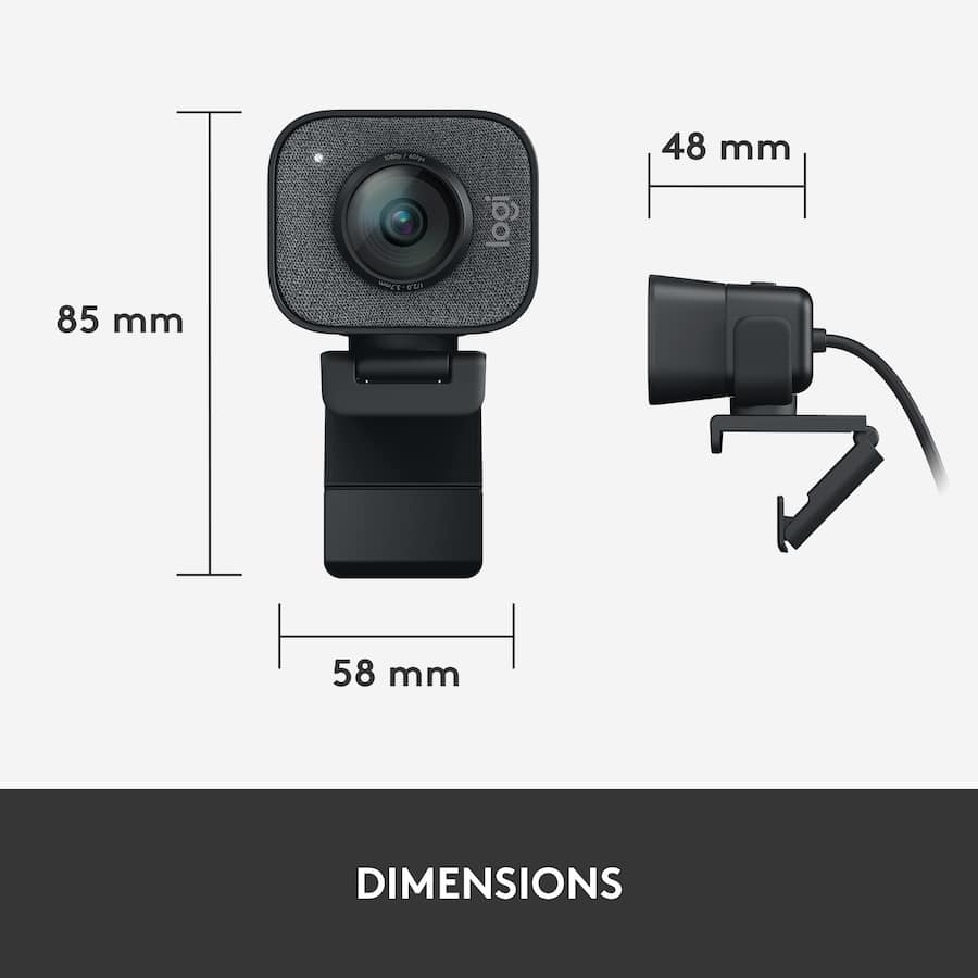 Logitech StreamCam Plus 1080 Webcam for Live Streaming and Content Logitech StreamCam Plus 1080 Webcam for Live Streaming and Content