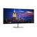 Front. Dell - Dell 52-Inch Ultrasharp 6K 120Hz Thunderbolt Hub IPS Curved Monitor (Platinum) - black.