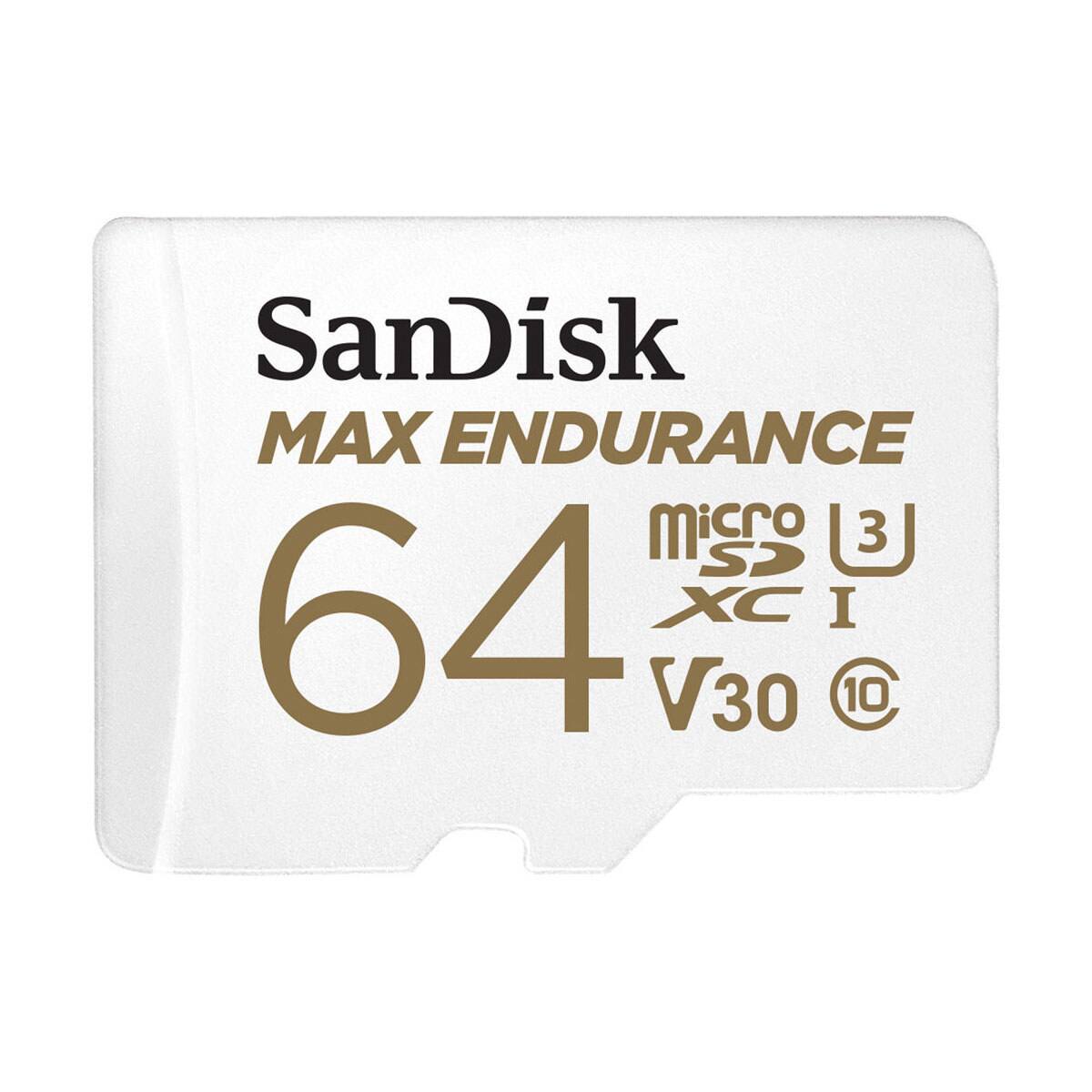 SanDisk MAX ENDURANCE microSDXC I V30 64GB