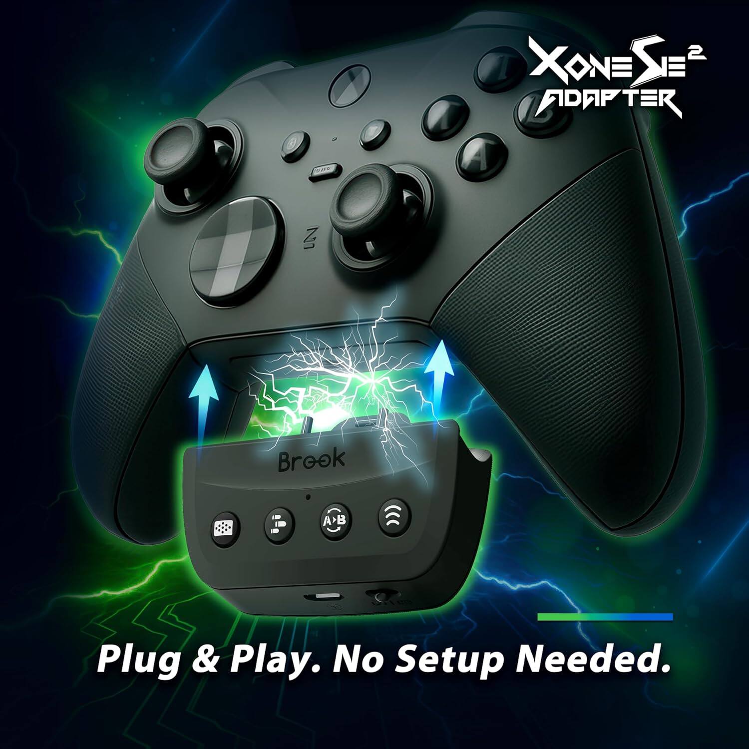 2 XONE SE = ADAPTER CE  
Brook i - AB Plug & Play. No Setup Needed.