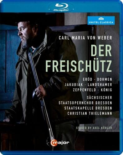 Front. Carl Maria von Weber: Der Freischutz   - BLU-RAY.