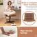 Wide U-shaped Seat Cushion Helps alleviate pressure on the tailbone and supports better posture High-density Sponge