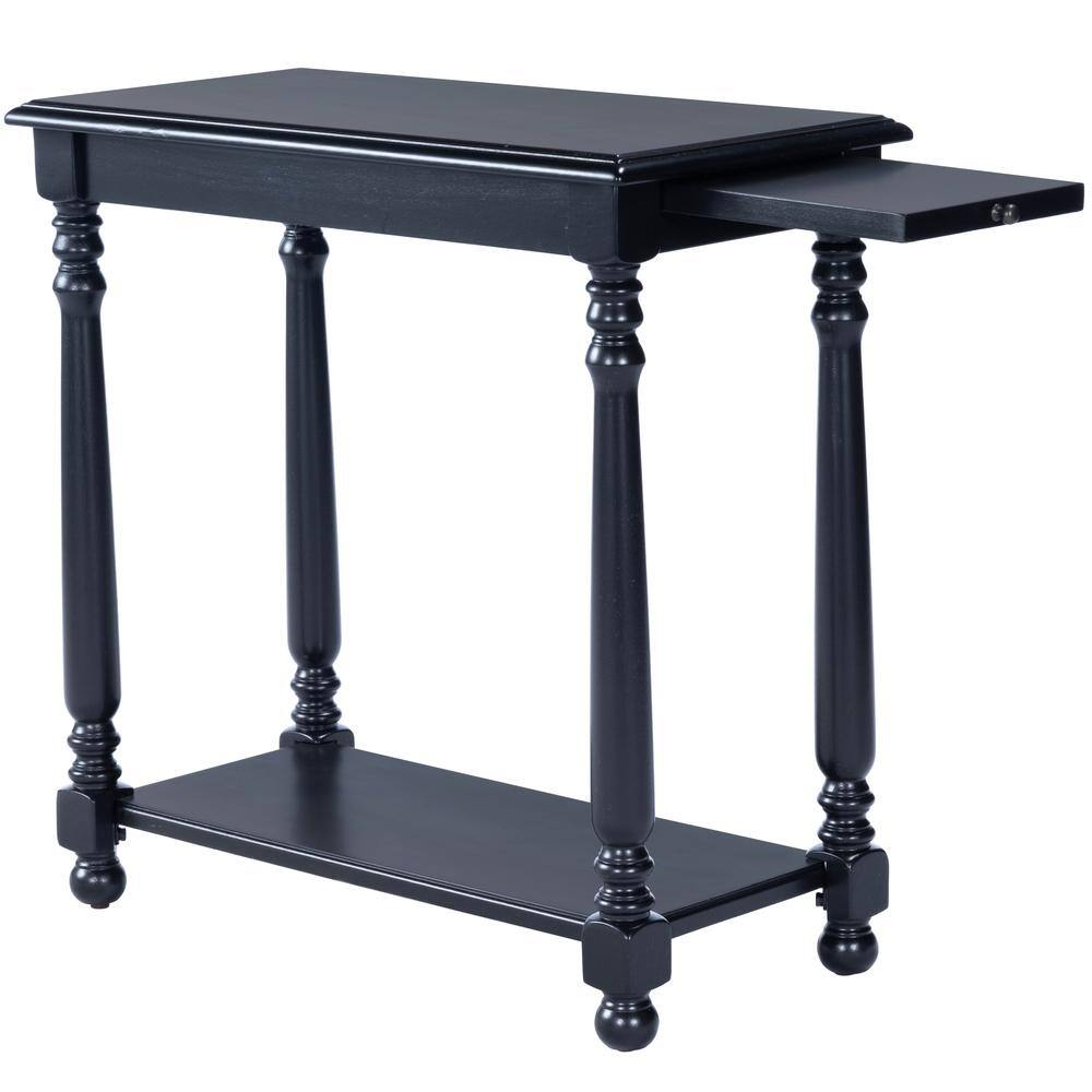Left. Butler Specialty - Devane Side Table - Black.